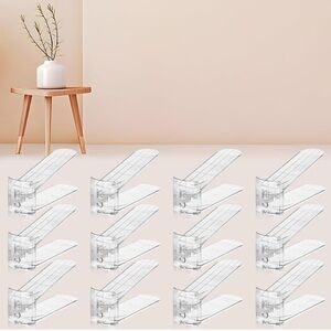 Shoe Slots Organizer for Closet,12PACK Shoe Stacker Shoe Rack Organizer